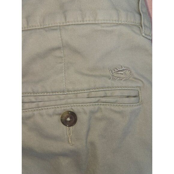 Southern Tide Men's Skipjack Classic Fit Khaki Pants 32x30 (Measures 33/29) - Picture 5 of 8